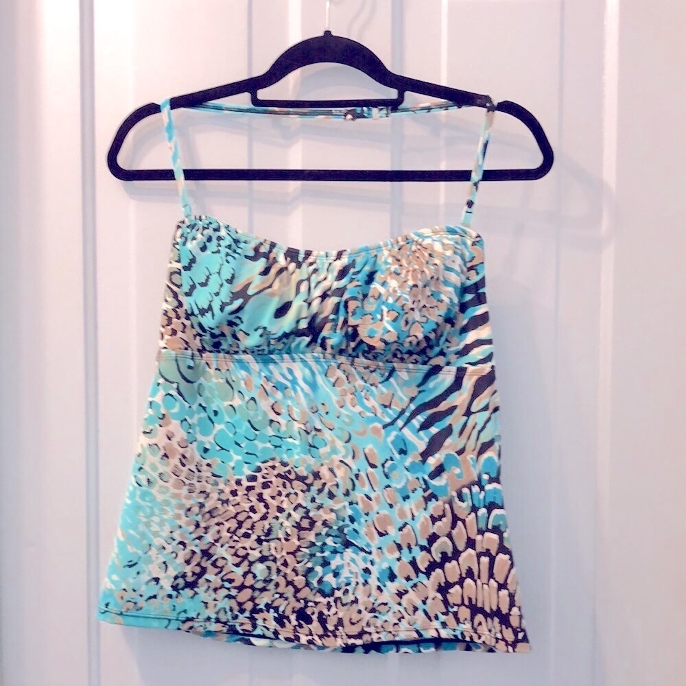 Jantzen bathing suit tankini top Size 14